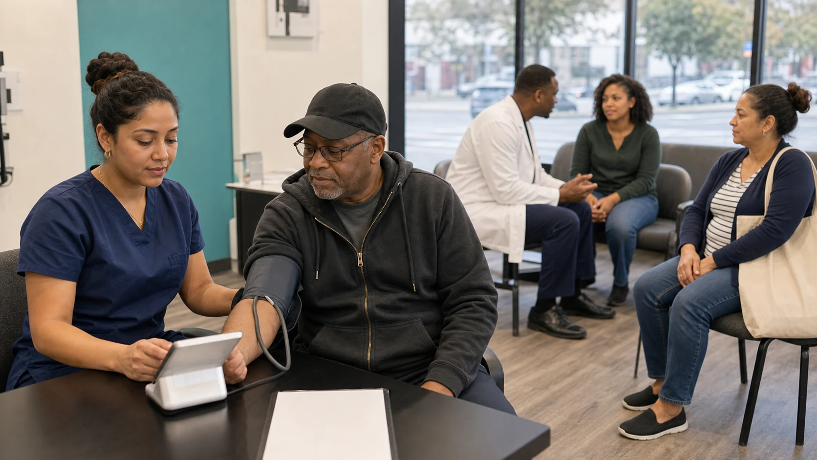 Free Blood Pressure Screening — Longwood community event