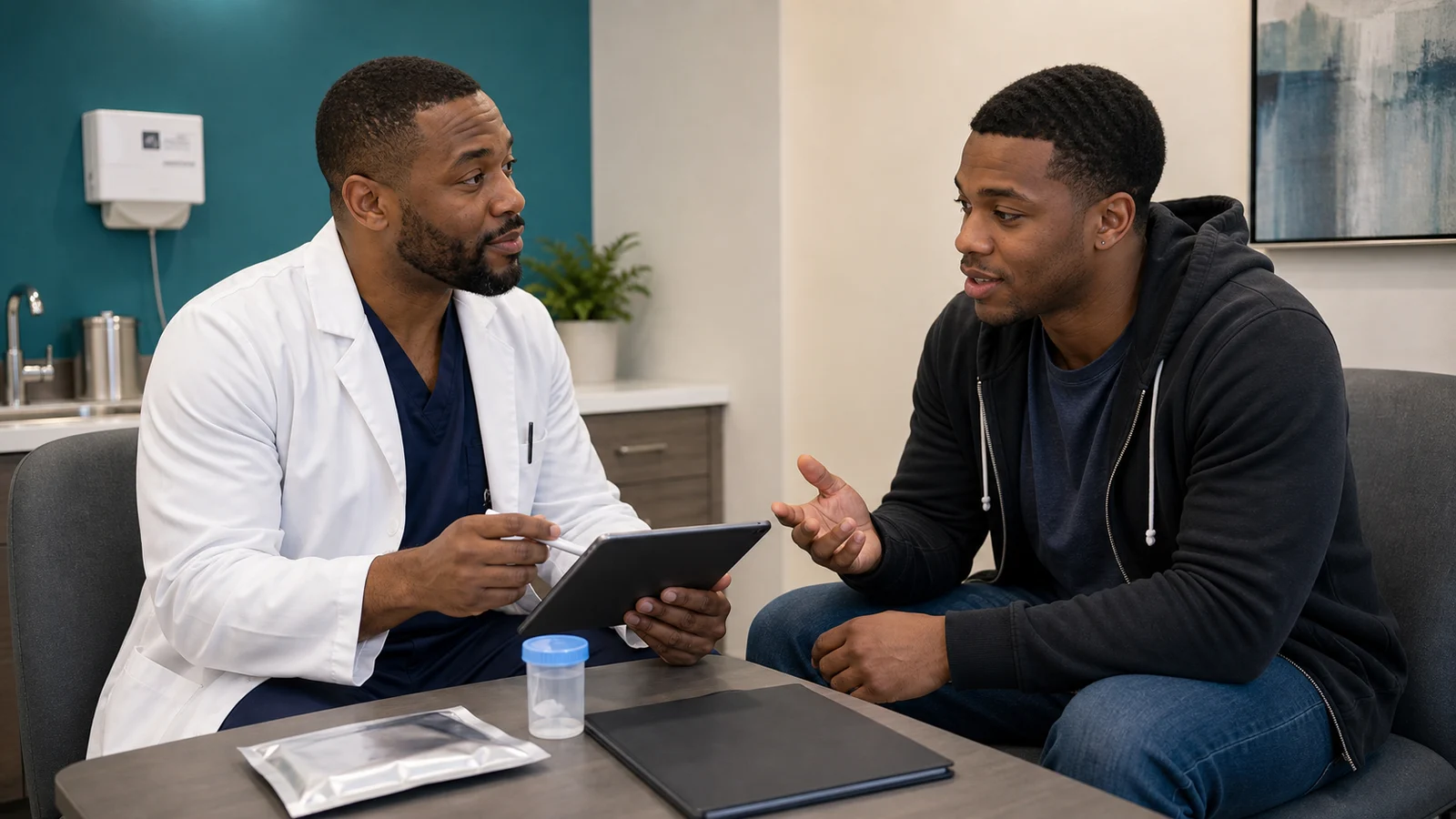 PrEP (HIV Prevention) visit at Moses Medical